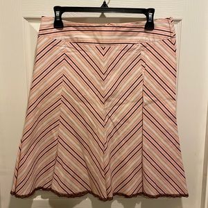 Forever 21 chevron A line skirt